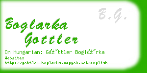 boglarka gottler business card